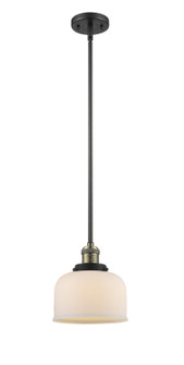 Franklin Restoration One Light Mini Pendant in Black Antique Brass (405|201S-BAB-G71)