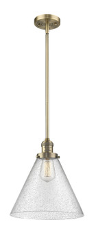 Franklin Restoration LED Pendant in Brushed Brass (405|201S-BB-G44-L-LED)