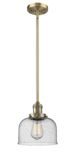Franklin Restoration One Light Mini Pendant in Brushed Brass (405|201S-BB-G74)