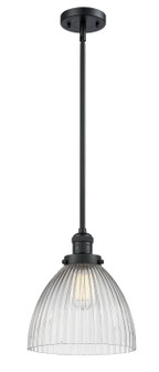 Franklin Restoration LED Pendant in Matte Black (405|201S-BK-G222)