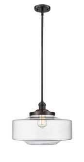 Franklin Restoration One Light Mini Pendant in Oil Rubbed Bronze (405|201S-OB-G692-16)