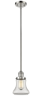 Franklin Restoration LED Mini Pendant in Polished Nickel (405|201S-PN-G192-LED)