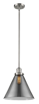 Franklin Restoration One Light Mini Pendant in Polished Nickel (405|201S-PN-G43-L)