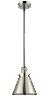 Franklin Restoration One Light Mini Pendant in Polished Nickel (405|201S-PN-M13-PN)