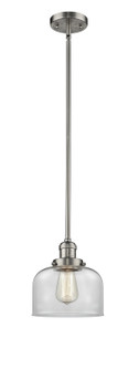 Franklin Restoration LED Mini Pendant in Brushed Satin Nickel (405|201S-SN-G72-LED)
