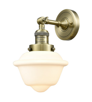Franklin Restoration One Light Wall Sconce in Antique Brass (405|203-AB-G531)