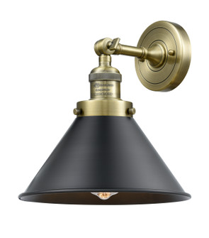 Franklin Restoration LED Wall Sconce in Antique Brass (405|203-AB-M10-BK-LED)