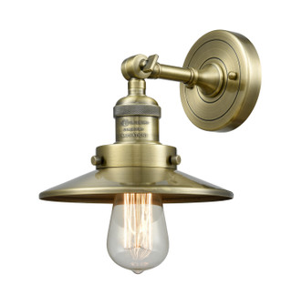 Franklin Restoration One Light Wall Sconce in Antique Brass (405|203-AB-M4)
