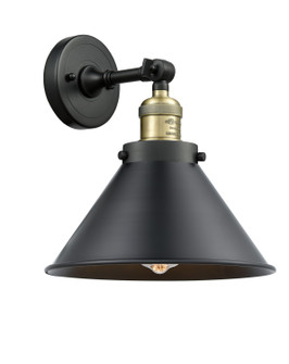 Franklin Restoration LED Wall Sconce in Black Antique Brass (405|203-BAB-M10-BK-LED)