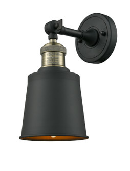 Franklin Restoration LED Wall Sconce in Black Antique Brass (405|203-BAB-M9-BK-LED)