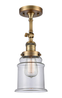 Franklin Restoration LED Wall Sconce in Brushed Brass (405|203-BB-G182-LED)
