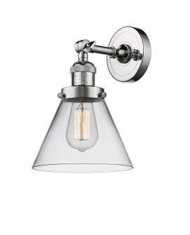 Franklin Restoration One Light Wall Sconce in Polished Chrome (405|203-PC-G42)