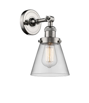 Franklin Restoration LED Wall Sconce in Polished Nickel (405|203-PN-G62-LED)