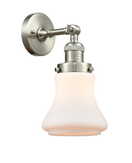 Franklin Restoration One Light Wall Sconce in Brushed Satin Nickel (405|203-SN-G191)