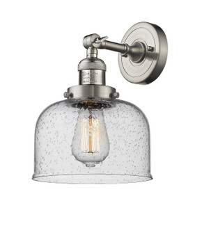 Franklin Restoration One Light Wall Sconce in Brushed Satin Nickel (405|203-SN-G74)