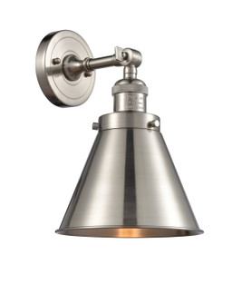 Franklin Restoration One Light Wall Sconce in Brushed Satin Nickel (405|203-SN-M13-SN)