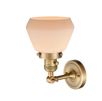 Franklin Restoration One Light Wall Sconce in Brushed Brass (405|203SW-BB-G171)