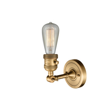 Franklin Restoration One Light Wall Sconce in Brushed Brass (405|203SWNH-BB)