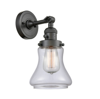 Franklin Restoration One Light Wall Sconce in Oil Rubbed Bronze (405|203SW-OB-G192)