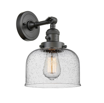 Franklin Restoration One Light Wall Sconce in Oil Rubbed Bronze (405|203SW-OB-G74)