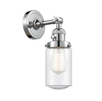 Franklin Restoration LED Wall Sconce in Polished Chrome (405|203SW-PC-G314-LED)