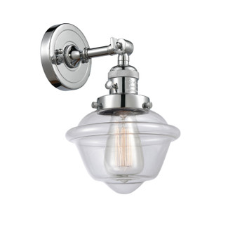 Franklin Restoration One Light Wall Sconce in Polished Chrome (405|203SW-PC-G532)