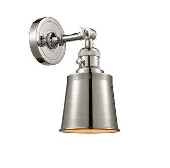 Franklin Restoration One Light Wall Sconce in Polished Nickel (405|203SW-PN-M9)
