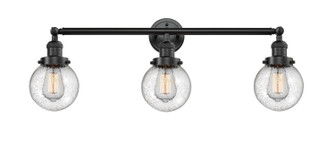 Franklin Restoration Three Light Bath Vanity in Oil Rubbed Bronze (405|205-OB-G204-6)