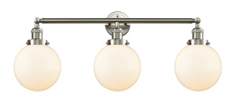 Franklin Restoration LED Bath Vanity in Brushed Satin Nickel (405|205-SN-G201-8-LED)