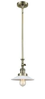 Franklin Restoration One Light Mini Pendant in Antique Brass (405|206-AB-G1)