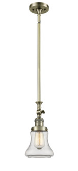Franklin Restoration LED Mini Pendant in Antique Brass (405|206-AB-G192-LED)