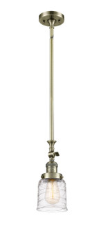 Franklin Restoration One Light Mini Pendant in Antique Brass (405|206-AB-G513)