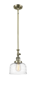 Franklin Restoration One Light Mini Pendant in Antique Brass (405|206-AB-G713)