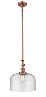 Franklin Restoration One Light Mini Pendant in Antique Copper (405|206-AC-G74-L)
