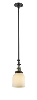 Franklin Restoration LED Mini Pendant in Black Antique Brass (405|206-BAB-G51-LED)