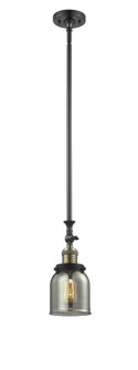 Franklin Restoration One Light Mini Pendant in Black Antique Brass (405|206-BAB-G53)