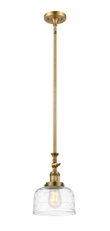 Franklin Restoration One Light Mini Pendant in Brushed Brass (405|206-BB-G713)