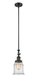Franklin Restoration LED Mini Pendant in Matte Black (405|206-BK-G184-LED)