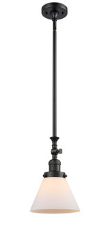 Franklin Restoration LED Mini Pendant in Matte Black (405|206-BK-G41-LED)