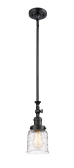 Franklin Restoration LED Mini Pendant in Matte Black (405|206-BK-G513-LED)