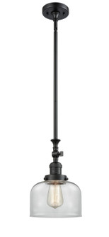 Franklin Restoration LED Mini Pendant in Matte Black (405|206-BK-G72-LED)