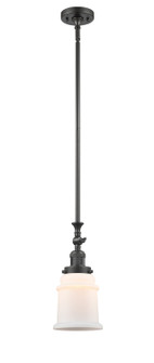 Franklin Restoration LED Mini Pendant in Oil Rubbed Bronze (405|206-OB-G181-LED)