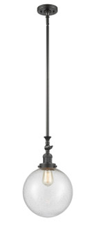 Franklin Restoration LED Mini Pendant in Oil Rubbed Bronze (405|206-OB-G204-10-LED)