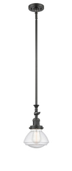 Franklin Restoration LED Mini Pendant in Oil Rubbed Bronze (405|206-OB-G324-LED)