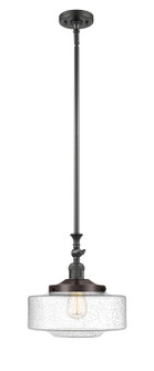 Franklin Restoration One Light Mini Pendant in Oil Rubbed Bronze (405|206-OB-G694-12)
