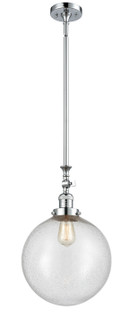 Franklin Restoration One Light Mini Pendant in Polished Chrome (405|206-PC-G204-12) Franklin Restoration One Light Mini Pendant in Polished Chrome (405|206-PC-G204-12)