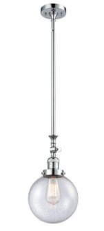 Franklin Restoration One Light Mini Pendant in Polished Chrome (405|206-PC-G204-8) Franklin Restoration One Light Mini Pendant in Polished Chrome (405|206-PC-G204-8)