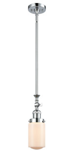 Franklin Restoration LED Mini Pendant in Polished Chrome (405|206-PC-G311-LED)