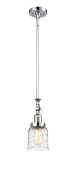 Franklin Restoration One Light Mini Pendant in Polished Chrome (405|206-PC-G513)