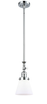 Franklin Restoration LED Mini Pendant in Polished Chrome (405|206-PC-G61-LED)